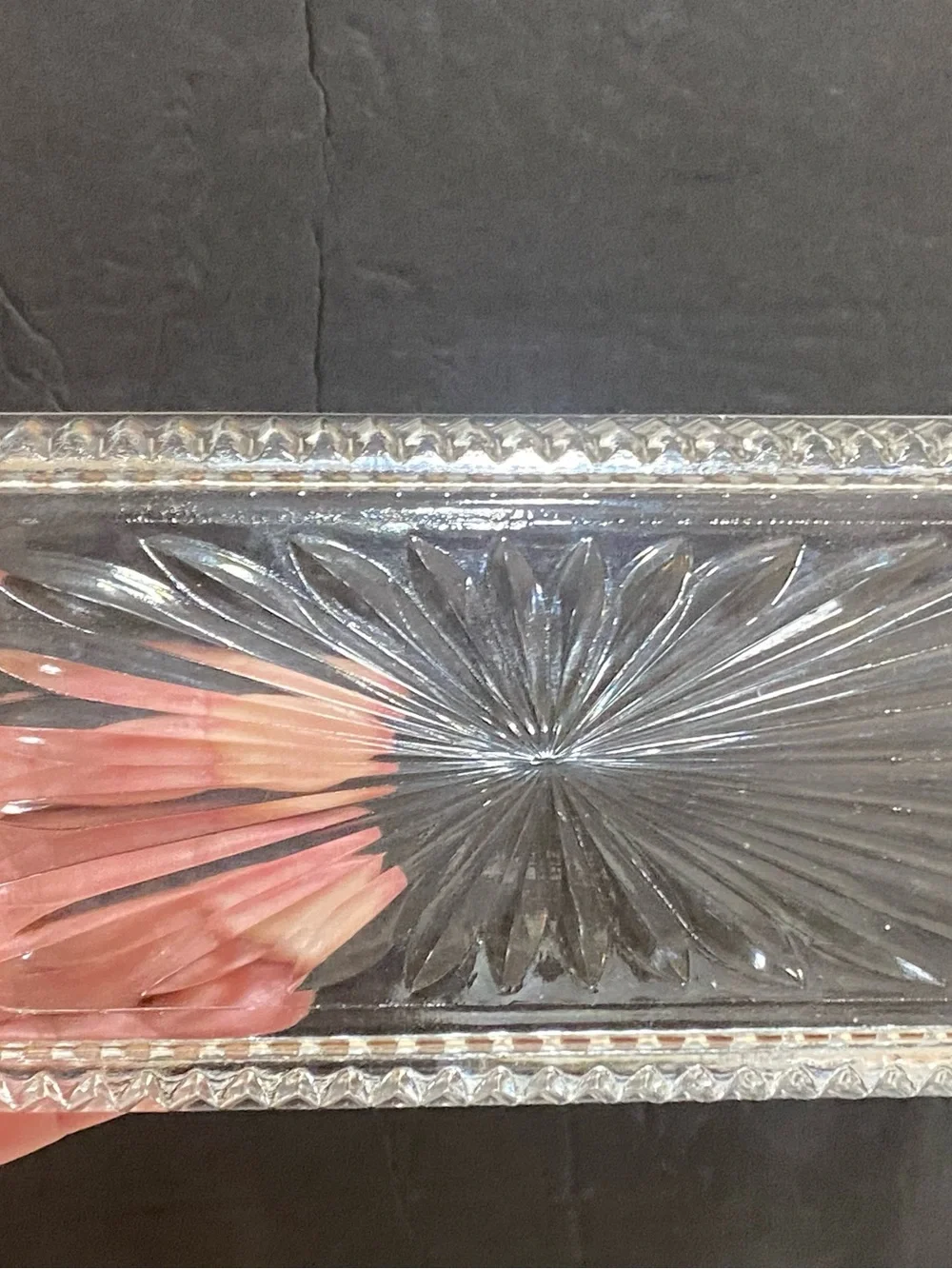 Vintage Wallace Baroque Silverplate Rectangular Tray No 12 No Lid